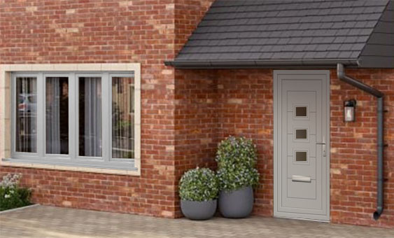 Agate Grey Front Door Benefits