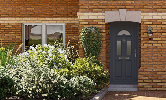 Anthracite Grey Upvc door benefits