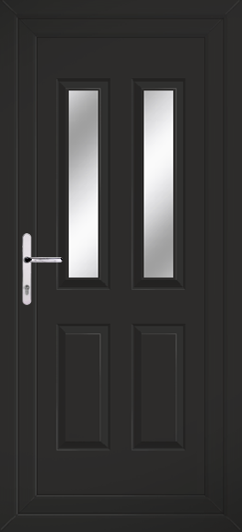 Cannich Black Upvc Back Doors cannich-2-clearpat-back-black.png