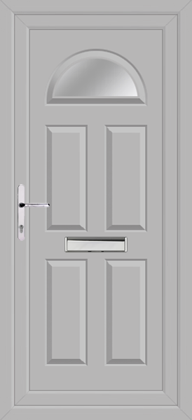 Carron Agate Grey Upvc Front Doors carron-1-clearpat-front-agate.png