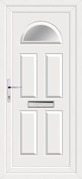 Supply Only Carron Upvc Front Doors carron-1-clearpat-front-white.png