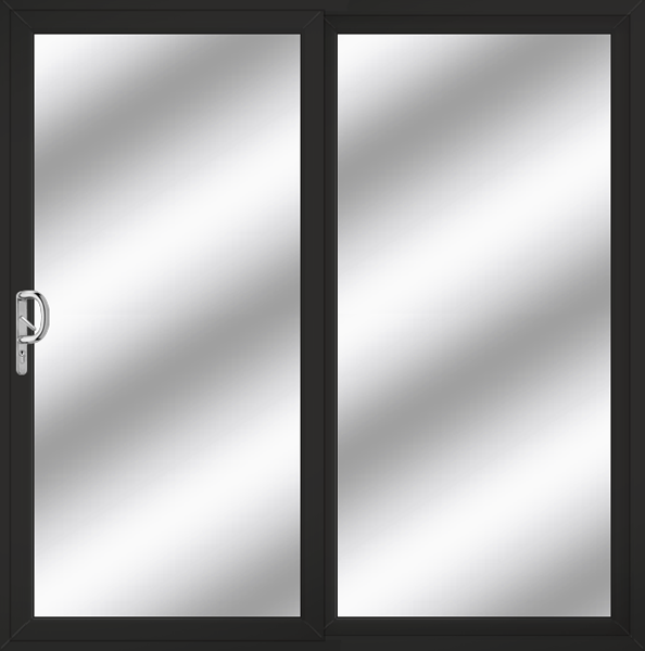 Black Upvc Patio Doors