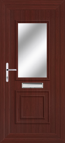 Rosewood Leven classic Clear/Pattern pvcu front doors