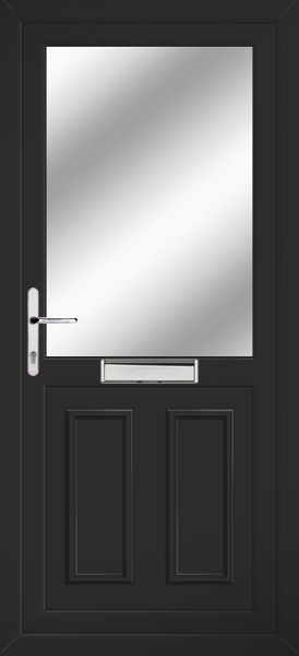 Edinburgh Black Upvc Front Doors edinburgh-clearpat-front-black.png