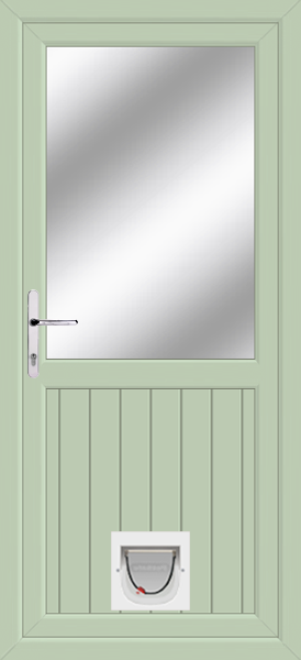 Chartwell Green Glazed Fife Upvc Doors With Catflaps fife-clearpat-catflap-chartwell.png
