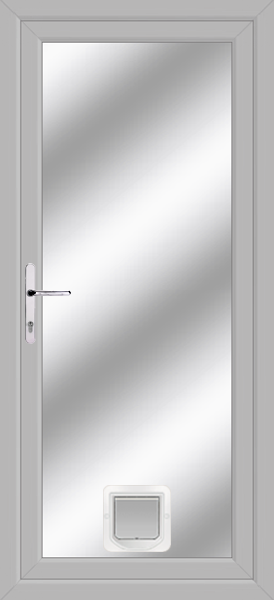 Agate Grey Fully Glazed Upvc Doors With Catflaps fullyglazed-clearpat-catflap-agate.png