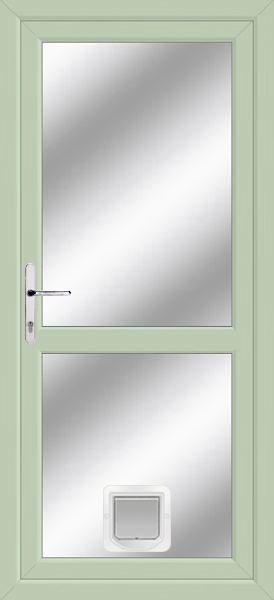 Chartwell Green Half Glazed with Midrail Upvc Doors With Catflaps fullyglazed-mid-clearpat-catflap-chartwell.png