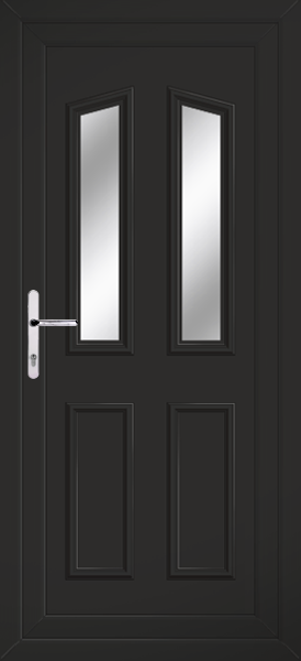 Kishorn Black Upvc Back Doors kishorn-2-clearpat-back-black.png
