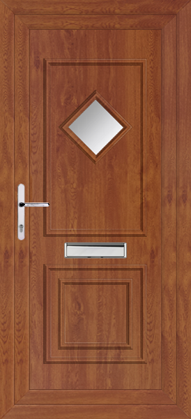 Leven One Golden Oak Upvc Front Doors leven-one-clearpat-front-goak.png