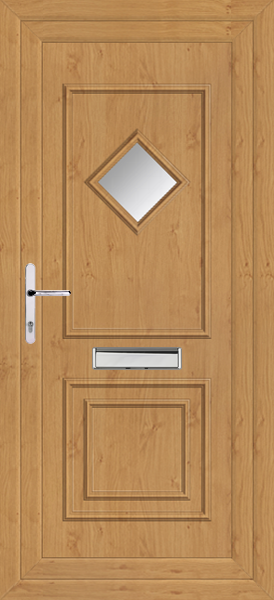 Leven One Irish Oak Upvc Front Doors leven-one-clearpat-front-ioak.png