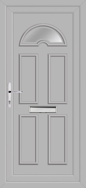 Lomond Agate Grey Upvc Front Doors lomond-1-clearpat-front-agate.png