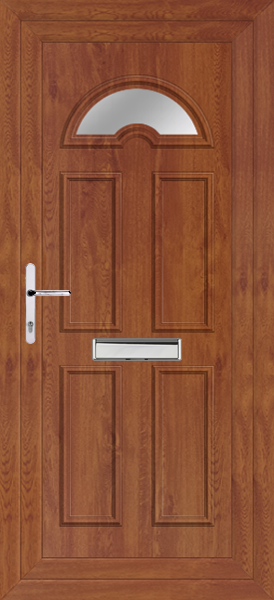 Lomond Golden Oak Upvc Front Doors lomond-1-clearpat-front-goak.png