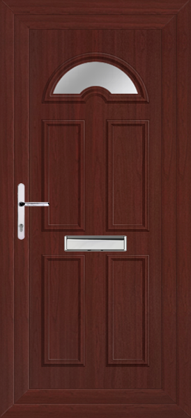 Lomond Rosewood Upvc Front Doors lomond-1-clearpat-front-rosewood.png