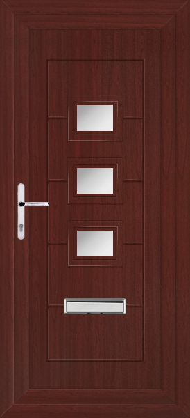 Lussa Rosewood Upvc Front Doors lussa-clearpat-front-rosewood.png