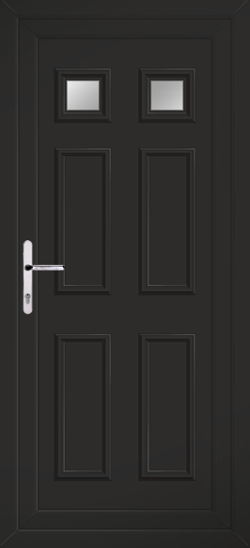 Rannoch Black Upvc Back Doors rannoch-2-clearpat-back-black.png