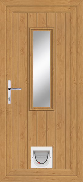 Irish Oak Scaven Upvc Doors With Catflaps scaven-clearpat-catflap-ioak.png