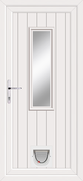 Fully Fitted Scaven Upvc Doors With Catflaps scaven-clearpat-catflap-white.png