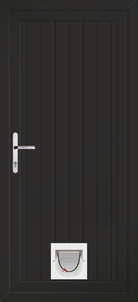 Black Stable Style Upvc Doors With Catflaps stablestyle-catflap-black.png