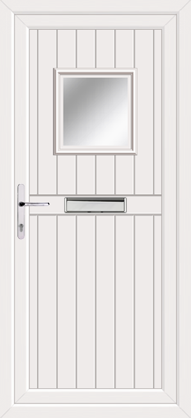 Supply Only Torridon Upvc Front Doors torridon-clearpat-front-white.png