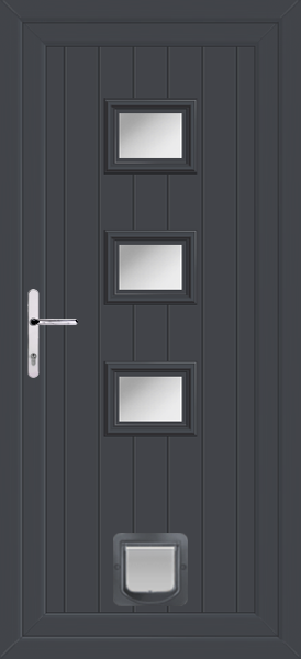 Anthracite Grey Tummel Upvc Doors With Catflaps tummel-clearpat-catflap-anthracite.png