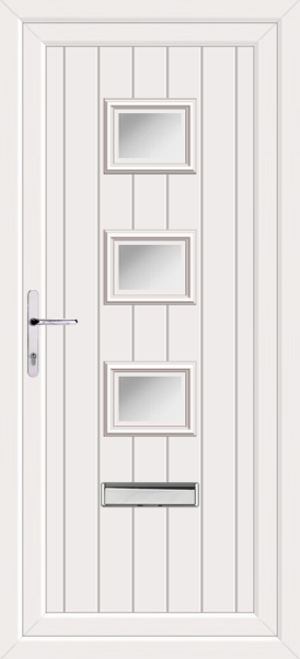 Supply Only Tummel Upvc Front Doors tummel-clearpat-front-white.png